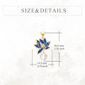 wholesale 925 Sterling Silver Lotus Necklace with Mystical Goddess Symbol - 20mm Pendant, 18-22 Chain, Hypoallergenic Jewelry Gift for Women-0-3