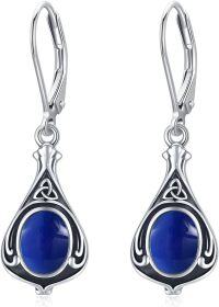 wholesale 925 Sterling Silver Hypoallergenic Leverback Hoop Earrings for Women Dainty Jewelry Gifts-73047-M