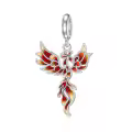 wholesale 925 Sterling Silver Phoenix Bird Pendant Necklace Wholesale  for Women Girls-0-0
