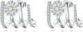 wholesale 925 Sterling Silver Daisy Flower CZ Hoop Earrings with Studs for Women-0-0