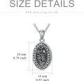 wholesale  Sterling Silver 12 Month Birth Flower Photo Locket Necklace Jewelry Gift -0-20