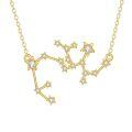 wholesale 14K Gold Star Constellation Necklace for Women - 36cm Chain Length-0-0