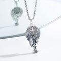 wholesale 925 Sterling Silver Saint Michael Pendant with St Benedict Medal on 24 Chain-0-1