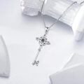 wholesale 925 Sterling Silver Moissanite Witches Knot Necklace Witch Jewelry for Women-0-36