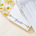 wholesale 925 Sterling Silver Sunflower Faith Bracelet for Women-0-3
