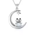TOUPOP Sterling Silver Animal Pendant Women Jewelry Christmas Gifts-0-0