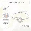 wholesale 925 Sterling Silver Heart Charm Bracelet Wholesale With Couple Design-0-3