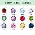 wholesale 925 Sterling Silver Garnet & Cubic Zirconia Kite Cut Engagement Ring Set for Women-0-1