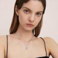 TOUPOP 14K Gold Rose Pendant Necklace Flower Jewelry Gift for Women-0-2