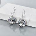 wholesale 925 Sterling Silver Penguin Dangle Earrings for Women Cute Animal s-0-3