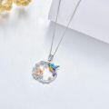 wholesale 925 Sterling Silver Engraved Alphabet Initial Letter Pendant Necklace-0-3