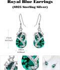 wholesale 925 Sterling Silver Birthstone Drop Dangle Earrings for Women Gifts-0-1