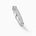 TOUPOP 10k Gold Moissanite Wedding Rings Set For Couples-0-3