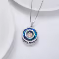 TOUPOP Sterling Silver Crystal Sisters Necklace, Forever My Friend Gift-0-4