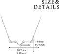 wholesale 925 Sterling Silver Austrian Crystal Zodiac Necklace - 12 Constellations Astrology s for Women-0-3