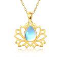 wholesale 14k Gold Opal Teardrop Pendant With Floral Design-0-0