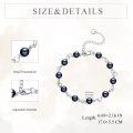 wholesale Sterling Silver Pearl Bracelet for Women Friends Daughter Sisters-0-9