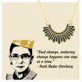 wholesale 925 Sterling Silver Gold Plated Black Enamel Fan Pendant Necklace For Women-0-2