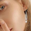 wholesale 925 Sterling Silver Celtic Knot Drop Earrings - Irish s for Women-0-1