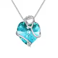 TOUPOP Sterling Silver Crystal Stethoscope Necklace Nursing Jewelry Gifts-0-0