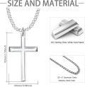wholesale 925 Sterling Silver Cross Pendant Chain Set-0-3