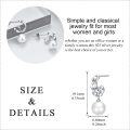 wholesale 925 Sterling Silver Celtic Knot Pearl Drop Dangle Earrings with Leverbacks-0-4