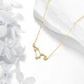 wholesale 14K Yellow Gold Star Constellation Pendant Necklace for Women-0-2