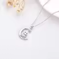 TOUPOP Sterling Silver Animal Pendant Women Jewelry Christmas Gifts-0-4