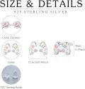 wholesale 925 Sterling Silver Game Controller Stud Earrings for Women Gamer -0-5