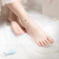 TOUPOP 14K Yellow Gold Evil Eye Anklet For Women, Christmas Gift-0-2