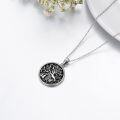 wholesale TOUPOP Pet Dog Necklace Sterling Silver Tree Of Life 2 Dogs Pendant Animal Jewelry Gifts For Animal Lovers Christmas Xmas Birthday Gifts For Her Women Mom Grandma -0-2