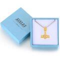 wholesale Copper Viking Thor Hammer Mjolnir Pendant Necklace With Vegvisir Valknut Design-0-13