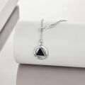 wholesale Sterling Silver NA Recovery Symbol Necklace Sobriety Gift for Women-0-49
