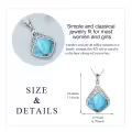 wholesale 925 Sterling Silver Moonstone Lapis Larimar Moss Agate Teardrop Filigree Pendant-0-19