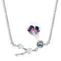 wholesale 925 Sterling Silver Opal Branch Photo Locket Necklace Wholesale With Couple Image-0-0