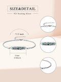 wholesale TOUPOP Urn Bracelet For Ashes For Women 925 Sterling Silver Dragonfly Abalone Shell Cremation Jewelry For Ashes Keepsake Pendant Locket Bracelet For Women Human -0-3