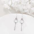 wholesale 925 Sterling Silver Baseball Sports Dangle Earrings for Women Gift Ideas-0-2