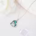 wholesale 925 Sterling Silver French Bulldog Bone Shape Pendant Necklaces Wholesale for Women Dog Lovers -0-4