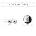 wholesale 925 Sterling Silver Smiley Face Earrings Wholesale Set-0-3