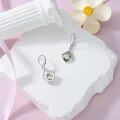 wholesale 925 Sterling Silver Teardrop White Opal Dangle Earrings for Women-0-41