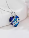 TOUPOP Sterling Silver & Stone Mama Bear & Elephant Necklaces For Women-0-3