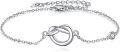 wholesale 925 Sterling Silver Infinity Love Knot Chain Bracelet for Women and Girls-0-0