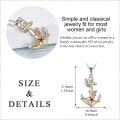 wholesale 925 Sterling Silver Nautical Anchor & Starfish Pendant Necklace w/ Rope Accents-0-3