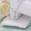 wholesale 925 Sterling Silver Cubic Zirconia Star Pendant Necklace Gift for Mother Wife Girlfriend Daughter Sister Friend-0-1