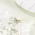 wholesale 925 Sterling Silver Amethyst Butterfly Necklaces Wholesale for Women Crystal Pendant Gift-0-3
