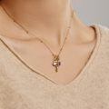 wholesale 925 Sterling Silver Mama Birthstone Charms Pendant Necklace On Beaded Chain-0-2