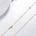 wholesale  Gold 10K 2 3 4 Inch Dainty Durable Chain Extender for Jewelry ( chars)-0-31