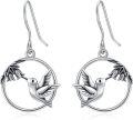 wholesale 925 Sterling Silver Hummingbird Dragonfly Butterfly & Cardinal Earrings - Valentine's Day Gifts-0-0