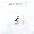 wholesale 925 Sterling Silver Penguin Stud Earrings-0-3