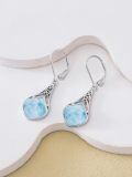 wholesale 925 Sterling Silver Teardrop Drop Earrings Wholesale With Celtic Knots-0-19
